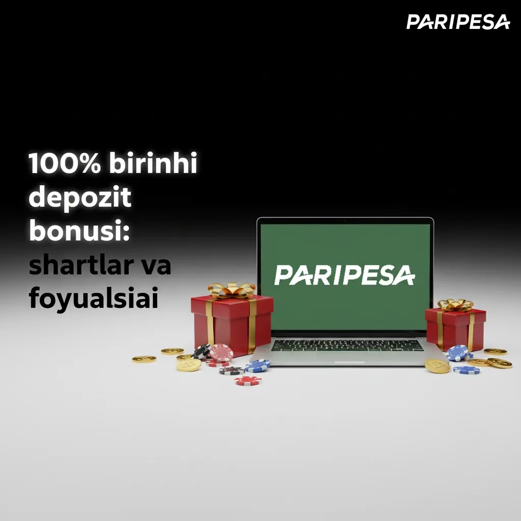 100% birinchi depozit bonusi: 1 500 000 so‘mgacha. Min depozit 50 000 so‘m. Sport yoki slotlarda ishlating.