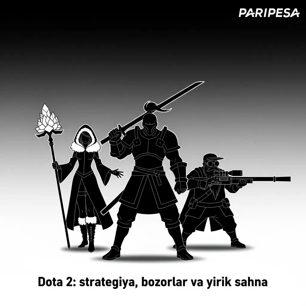 Dota 2 espor sahnasi: 5v5 strategik jang, tikish bozorlari va yirik turnirlar The International, Riyadh Masters.