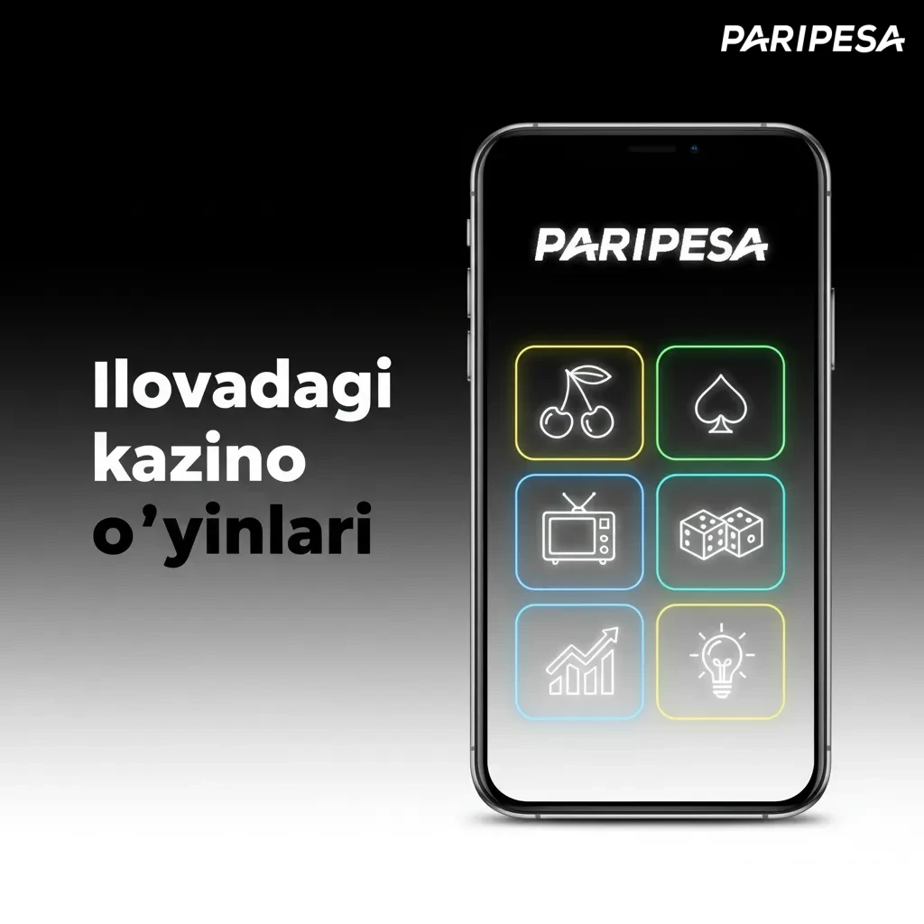 Ilovadagi kazino o‘yinlari: mashhur slotlar (Book of Dead, Sweet Bonanza), ruletka, blackjack, jonli dilerlar va jackpotlar.