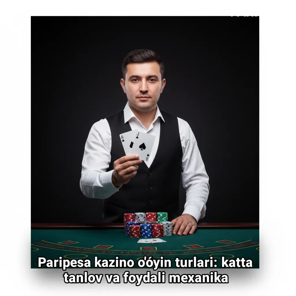 Paripesa kazino o‘yin turlari: slotlar, ruletka, crash, stol/karta; turli RTP va volatillik, progressiv jekpotlar