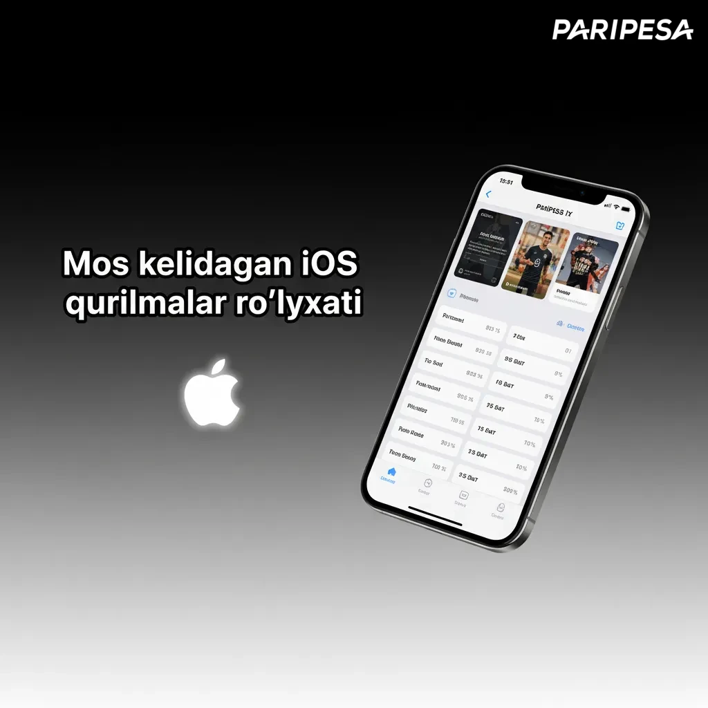 Mos iOS qurilmalar: iPhone X–15 seriyalari va iPad 7-avloddan boshlab, qo‘llab-quvvatlanadi.