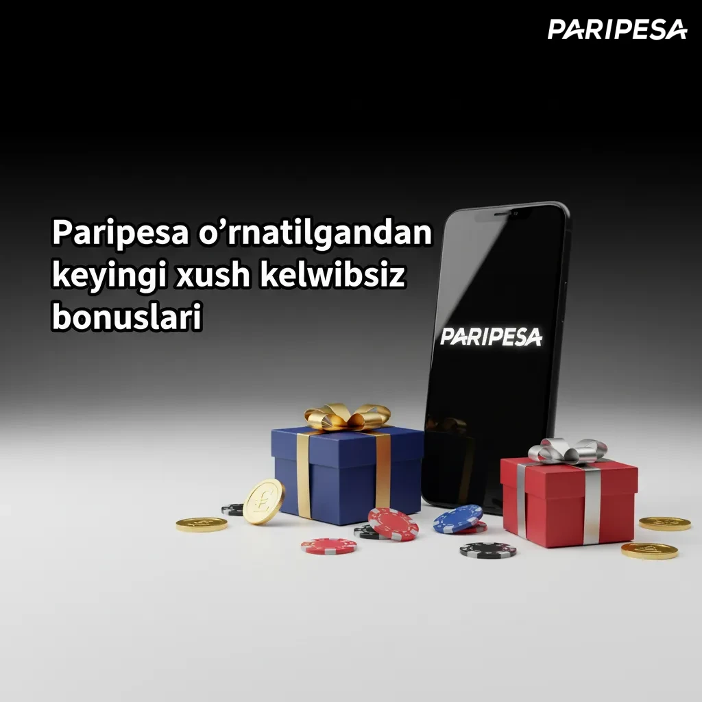 Paripesa xush kelibsiz bonuslari: Sport va kazinoda 100% birinchi depozit, tanlangan slotlar uchun bepul aylantirishlar.