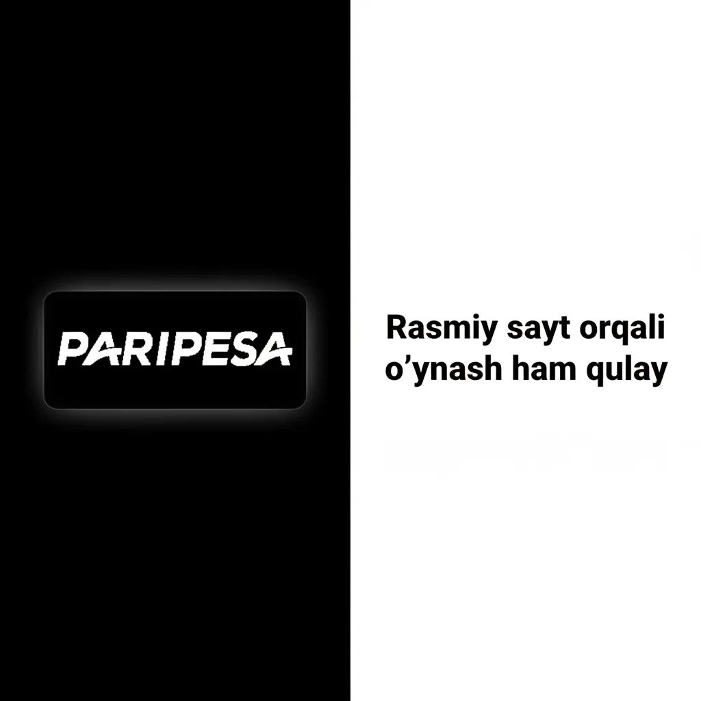 Noutbuk ekranida Paripesa rasmiy sayti: sport tikish, kazino, ro‘yxatdan o‘tish, kassa va o‘yinlar; ilovasiz qulay.