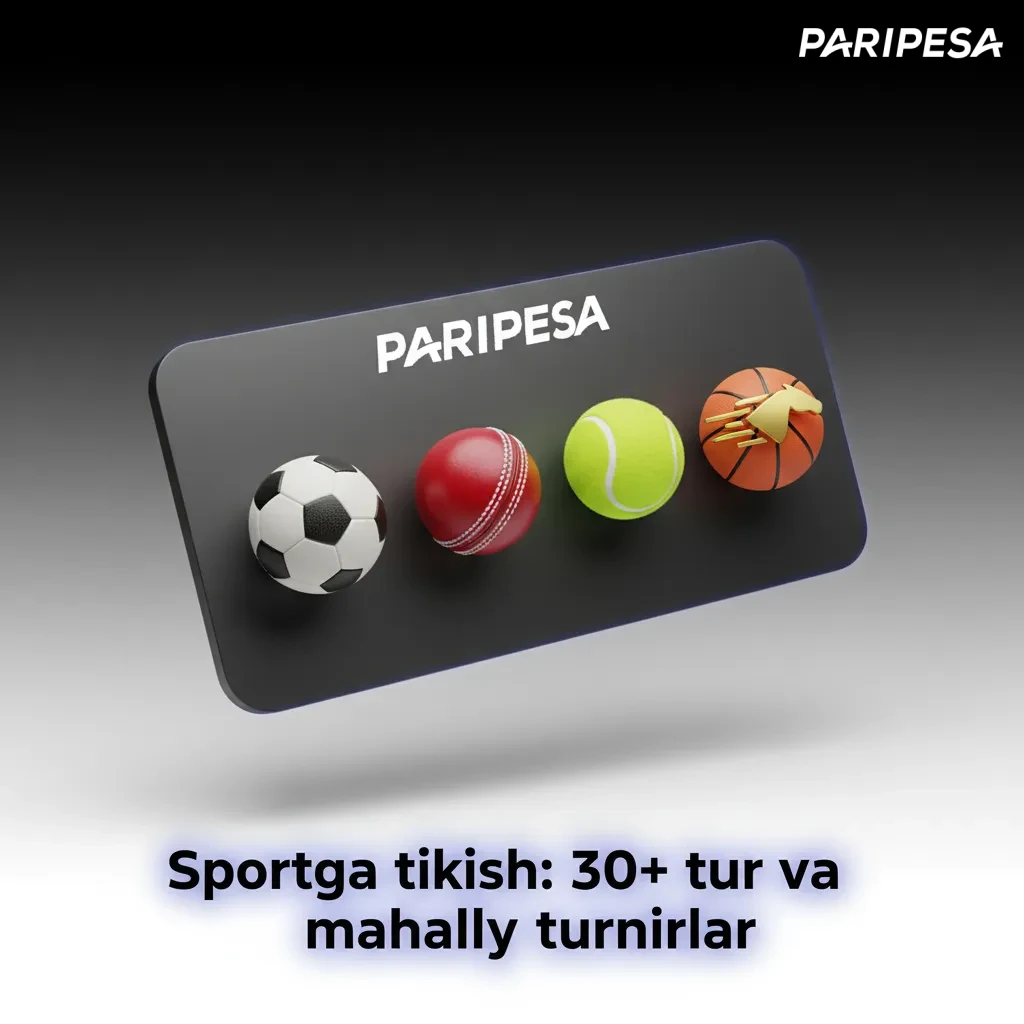Paripesada 30+ sportga tikish: futbol, tennis, basketbol va boshqalar. Jonli koeffitsiyent, statistika, jadval.