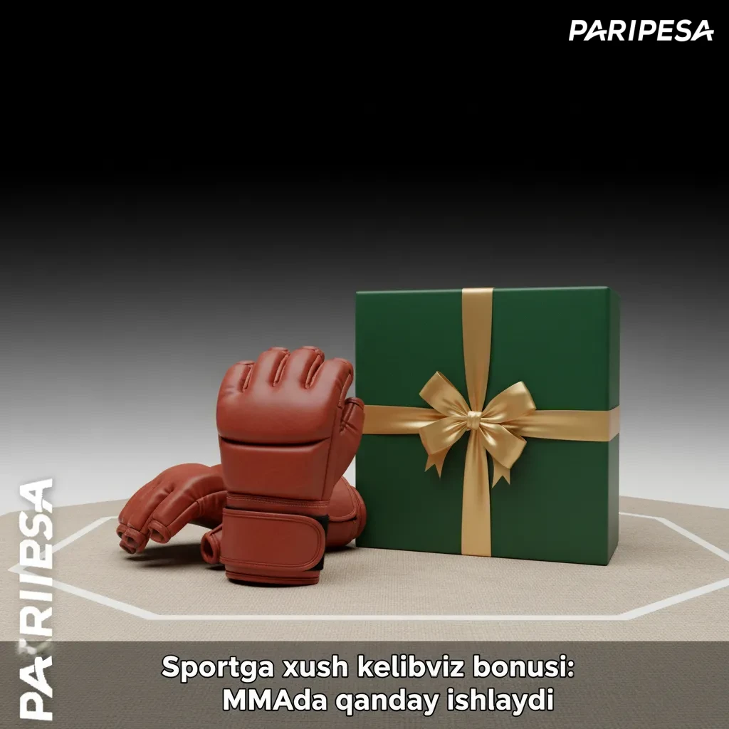 Sportga xush kelibsiz bonusi MMAda qanday ishlaydi banneri: ro'yxatdan o'tish, depozit, ekspress talablari va minimal koeff