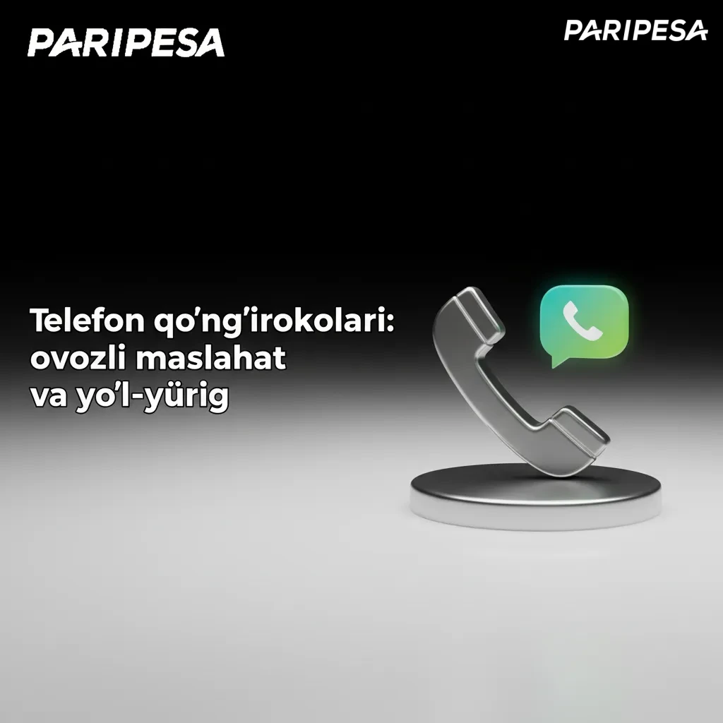 Telefon orqali yordam: operator quloqchin bilan, 24/7 belgisi, profil yordam raqami va xavfsizlik belgilariga ega.