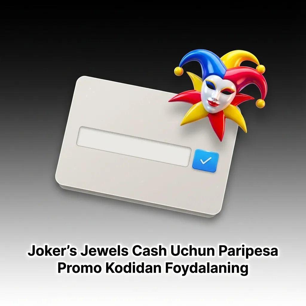 Paripesa promo code JEWELS100 displayed for Joker's Jewels Cash game bonuses and benefits