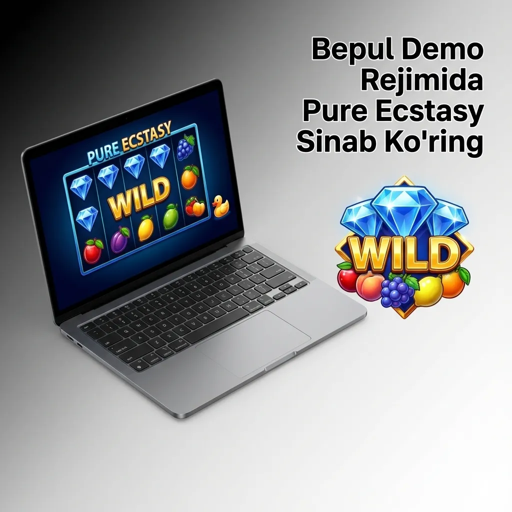 Player testing Pure Ecstasy slot game in free demo mode on Paripesa casino platform