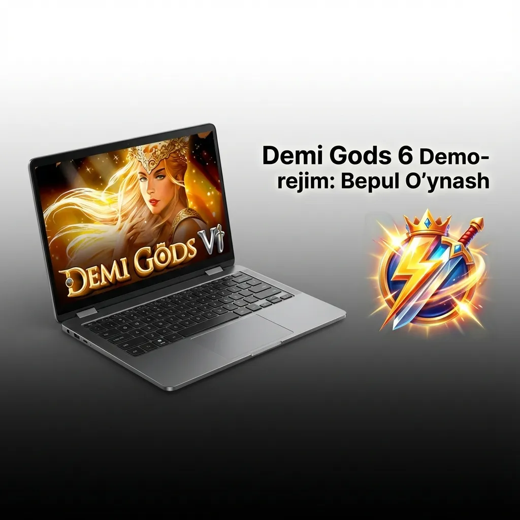 Demi Gods 6 slot game demo mode interface on Paripesa platform showing free play option with virtual balance
