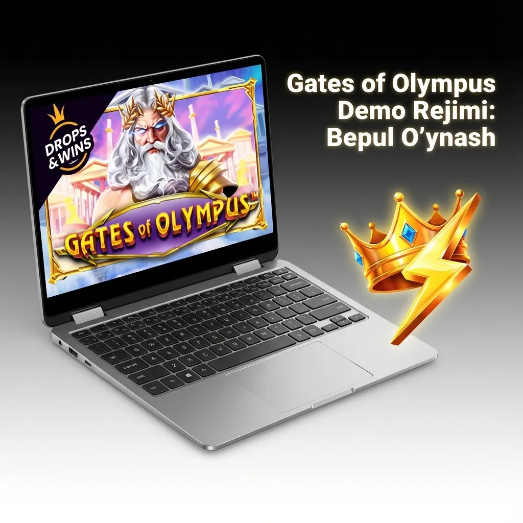Gates of Olympus demo mode interface showing free play option on Paripesa platform with virtual balance display