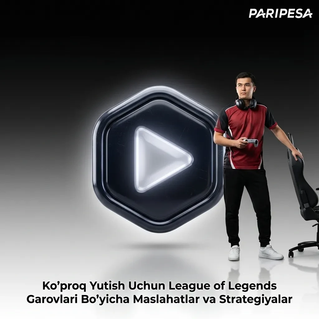 League of Legends betting tips guide showing strategies for bankroll management and team analysis on Paripesa platform