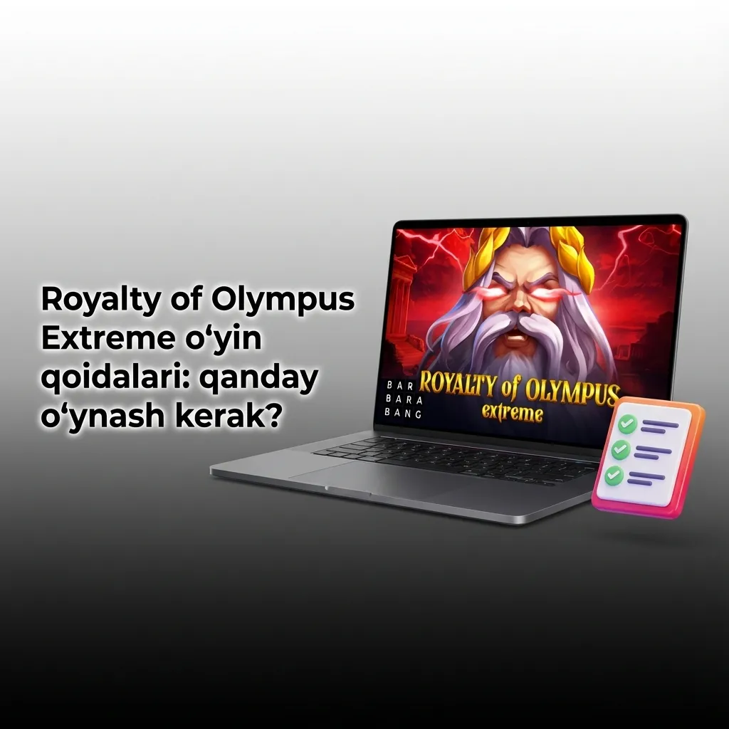 Royalty of Olympus Extreme slot o'yini 5x3 baraban interfeysi, wild va scatter belgilari, free spins rejimi bilan