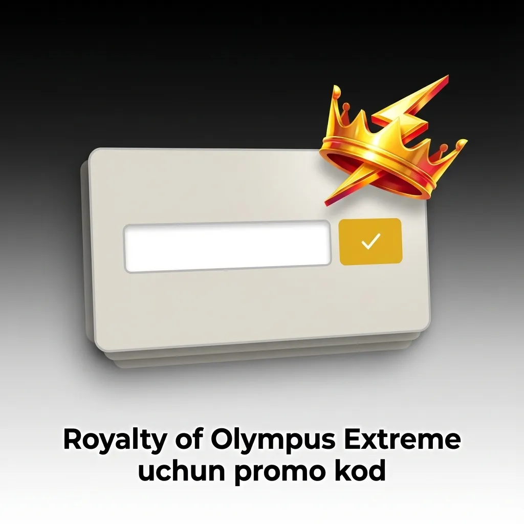 Paripesa'da Royalty of Olympus Extreme o'yini uchun OLYMP100 promo kodi bilan bonuslar olish imkoniyati
